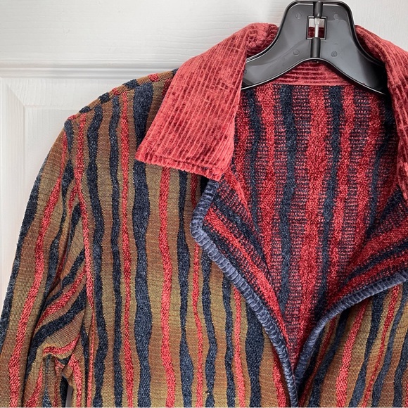 PARSLEY & SAGE RETRO REVERSIBLE BLAZER - Picture 5 of 16